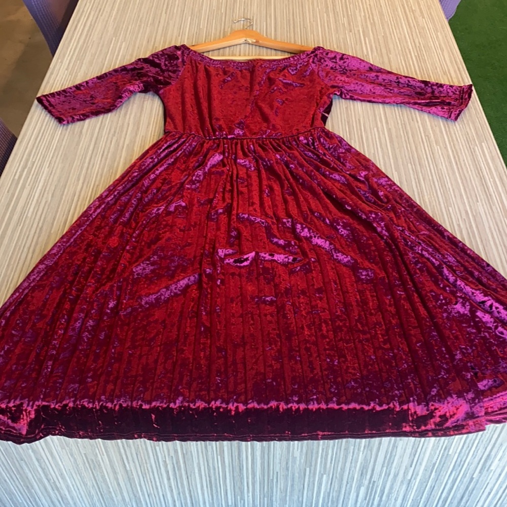 Women’s Large velvet dress
